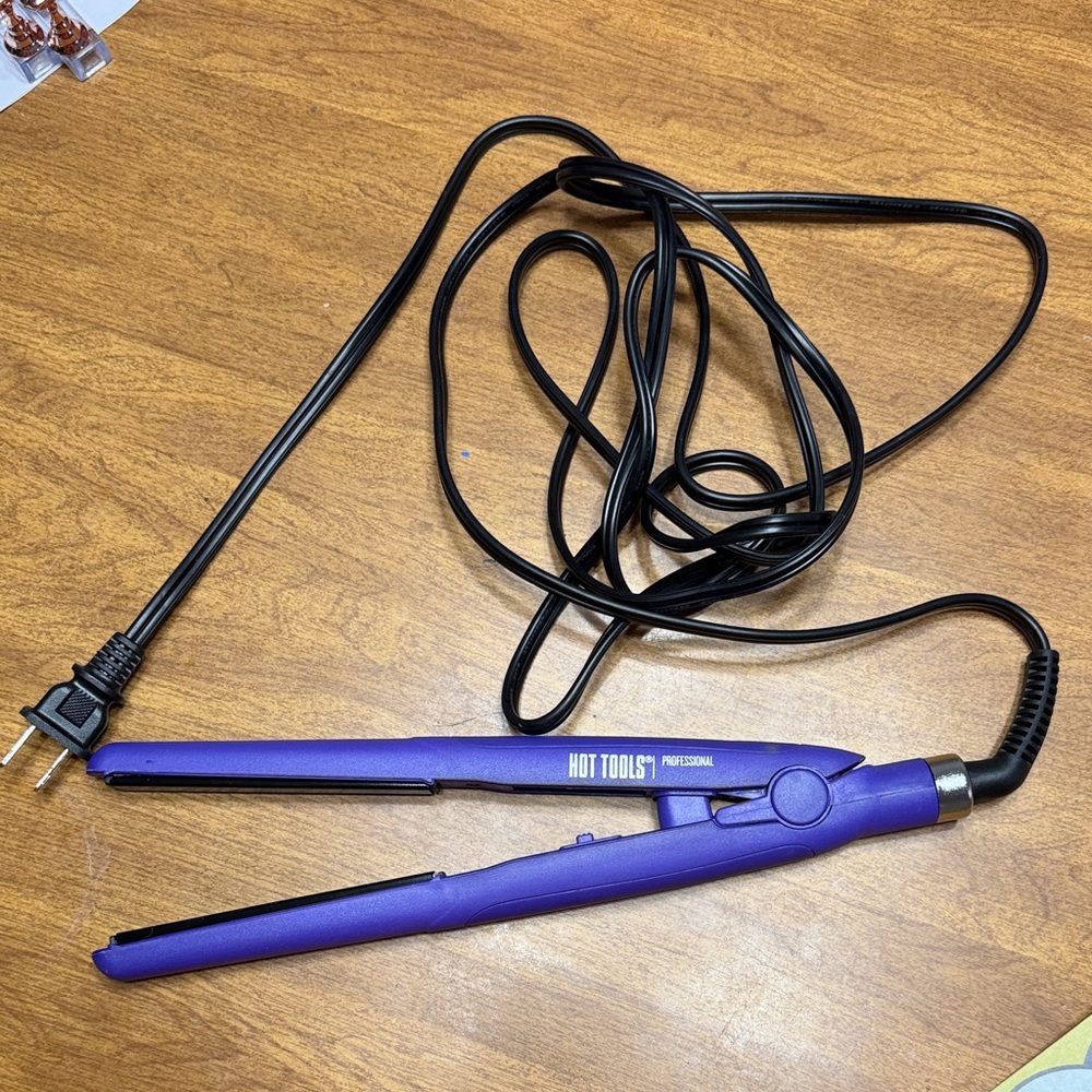 Hot Tools Purple Mini Hair Straightener